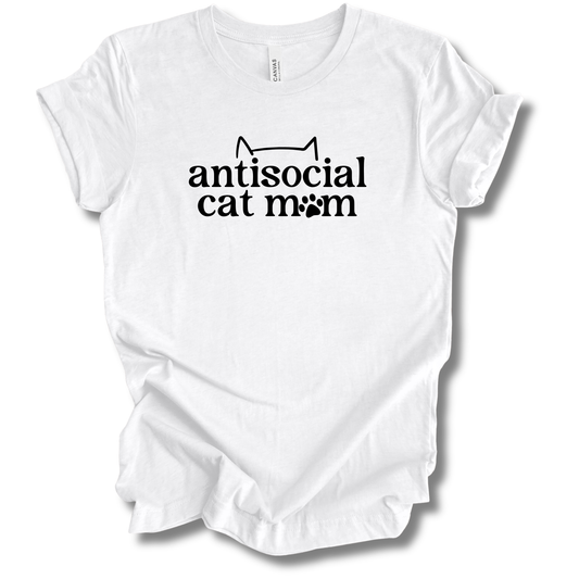 Anti-Social Cat Mom Tee