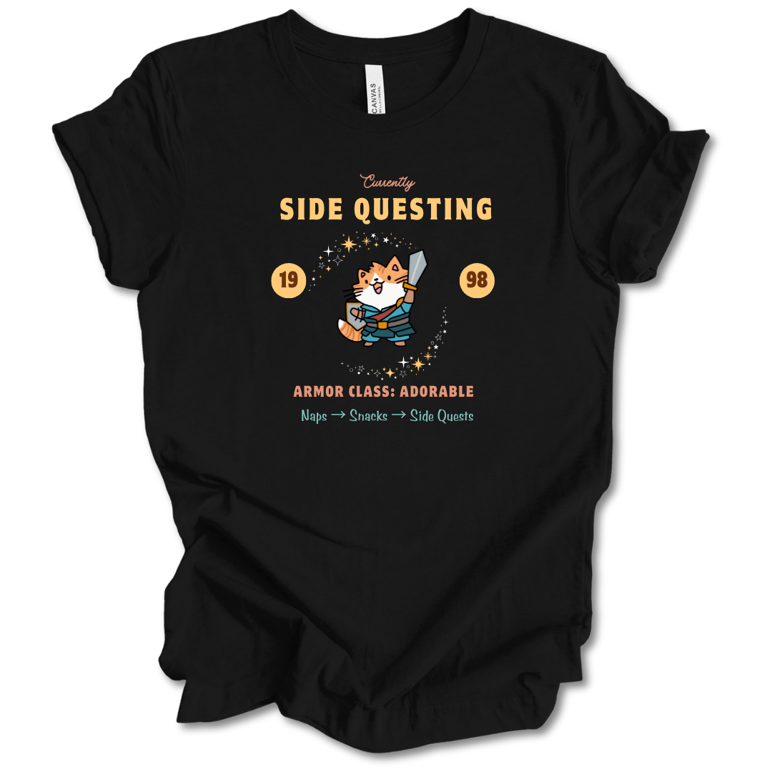 Currently Side Questing Tee