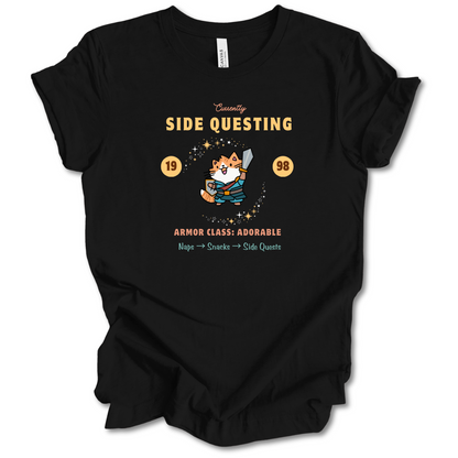Currently Side Questing Tee
