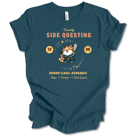 Currently Side Questing Tee
