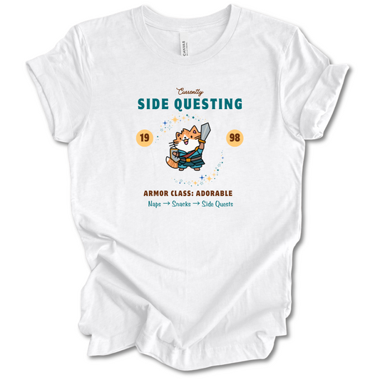 Currently Side Questing Tee