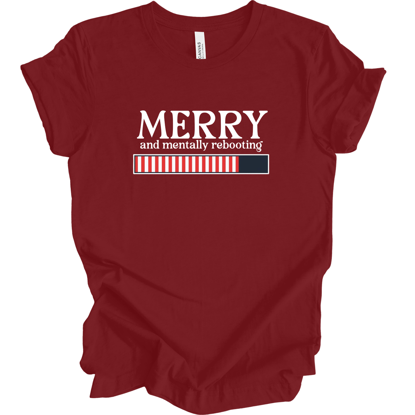 Merry & Mentally Rebooting Tee
