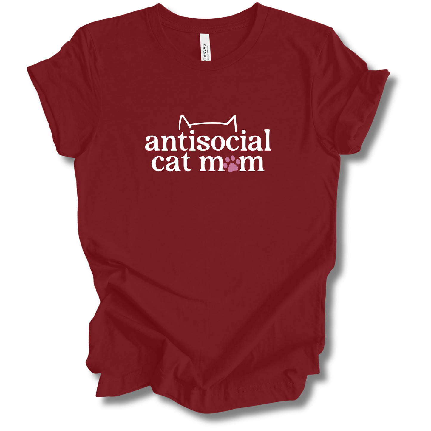 Anti-Social Cat Mom Tee