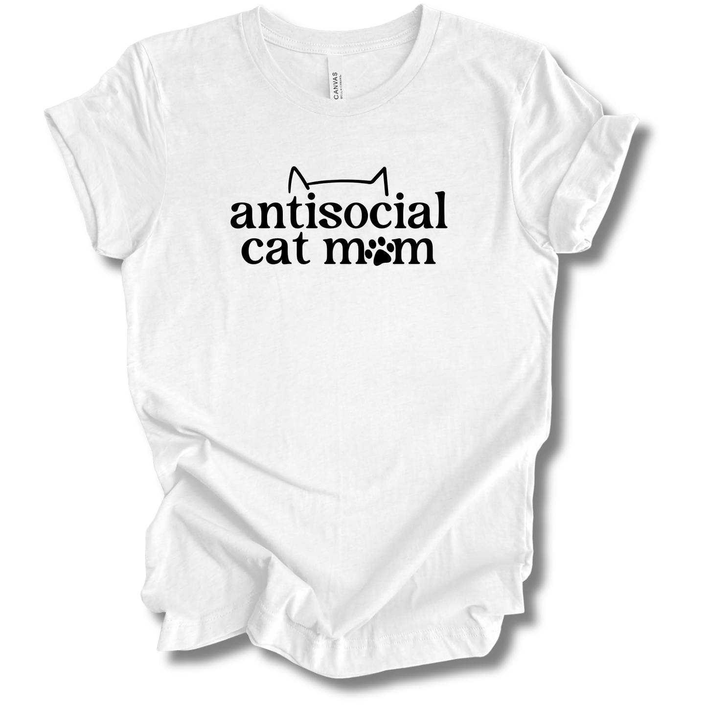 Anti-Social Cat Mom Tee