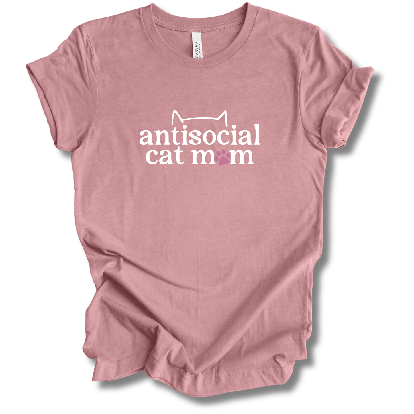Anti-Social Cat Mom Tee
