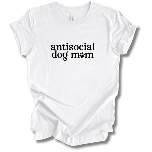 Anti-Social Dog Mom Tee